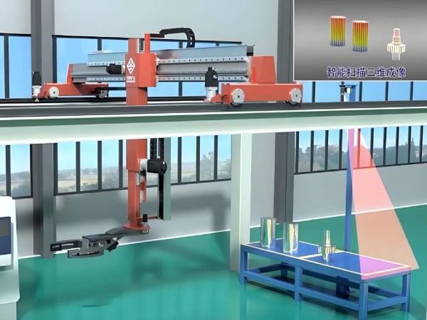 三維掃描定位起重機(jī)